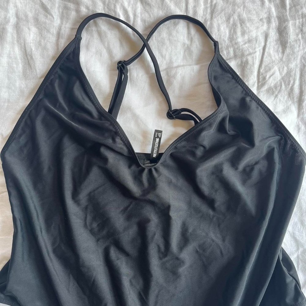 PrettyLittleThing Womens Black Swimsuit-one-piece
